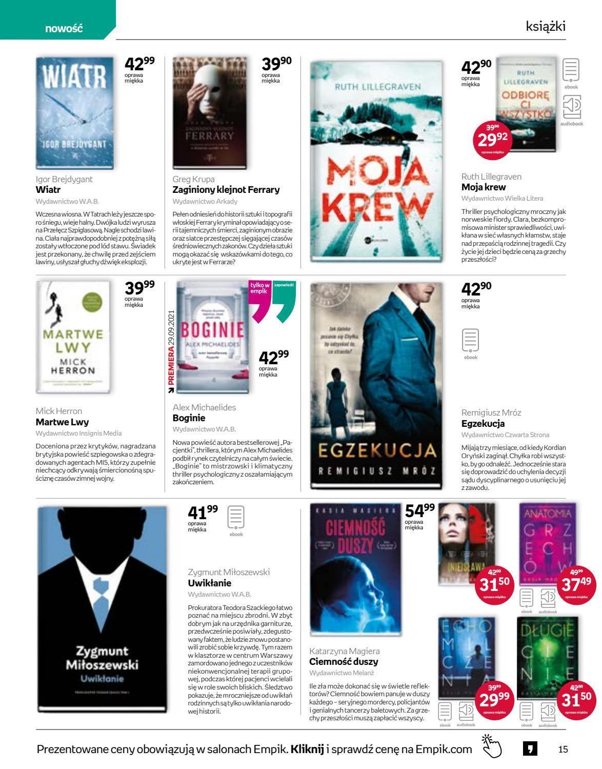Gazetka promocyjna empik str. 15