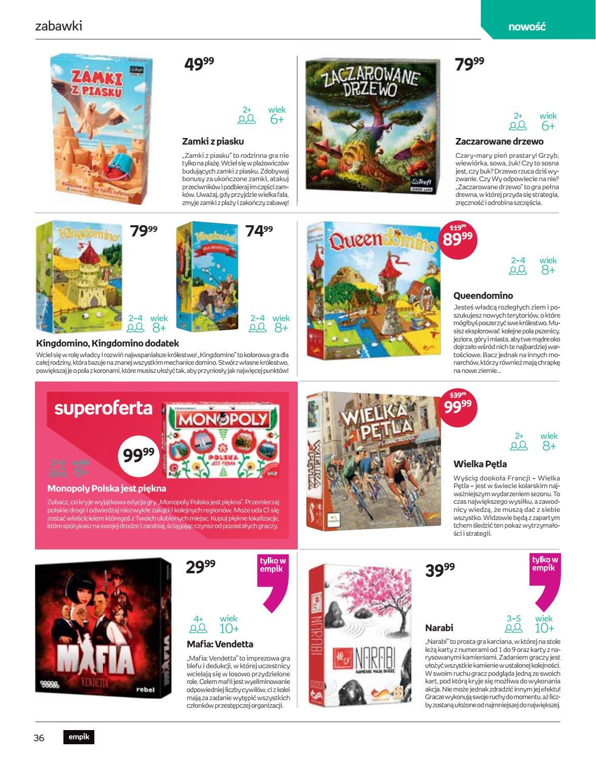 Gazetka promocyjna empik str. 36