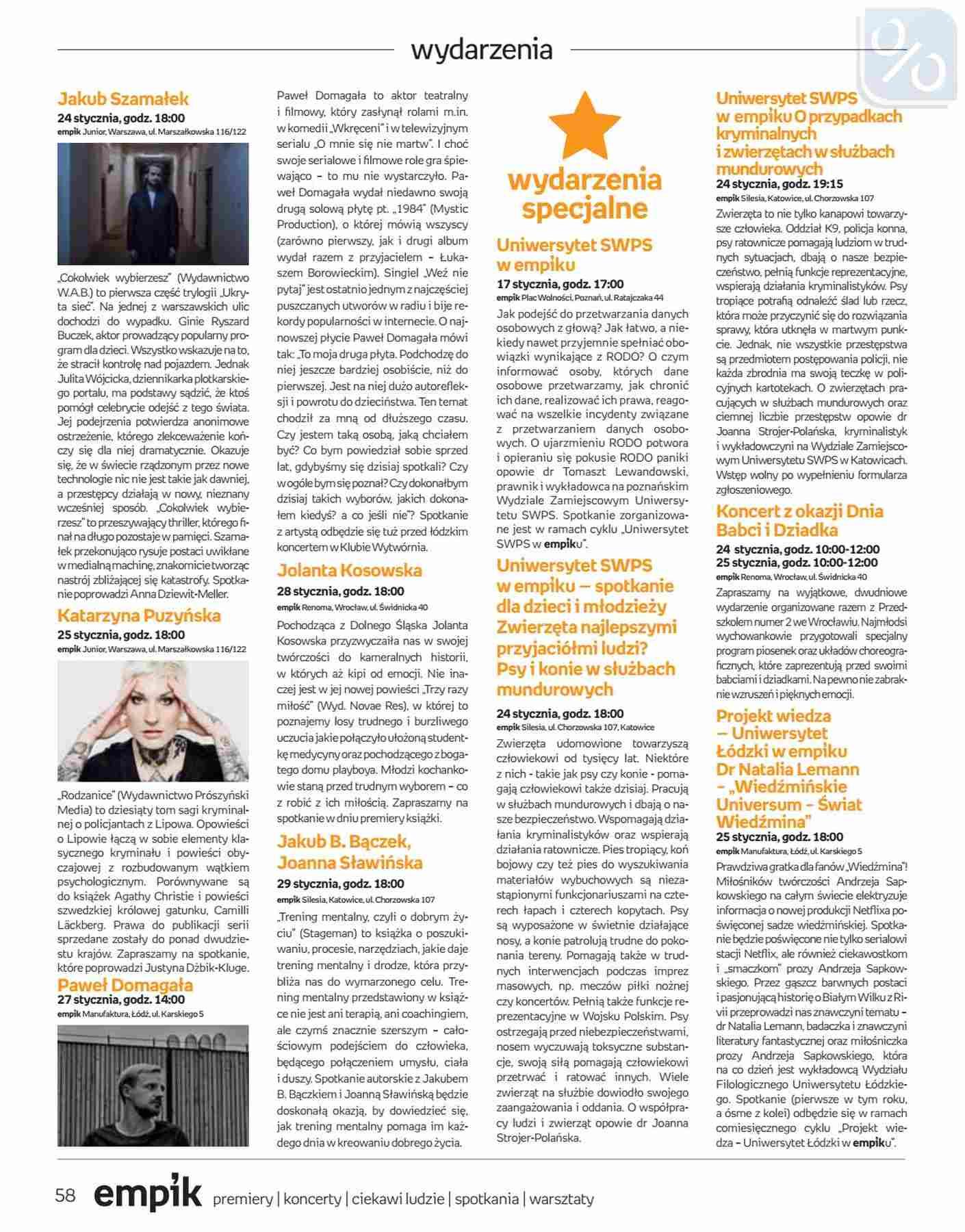 Gazetka promocyjna empik str. 58