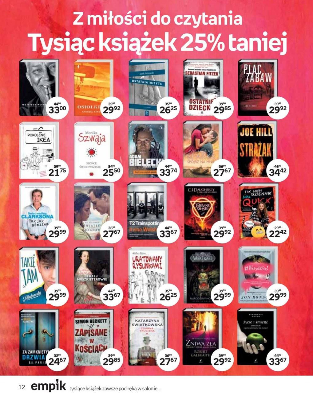 Gazetka promocyjna empik str. 12