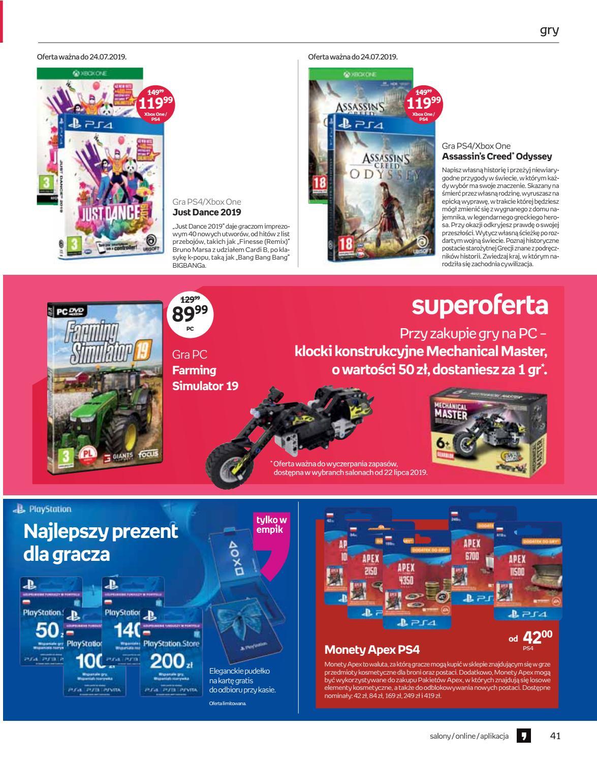 Gazetka promocyjna empik str. 41