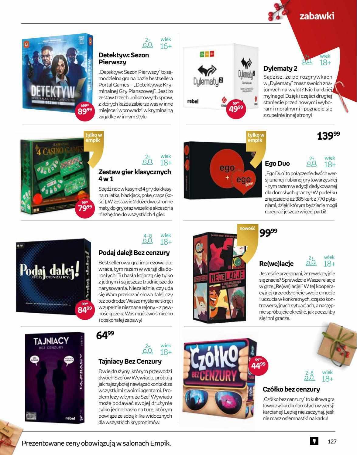 Gazetka promocyjna empik str. 129