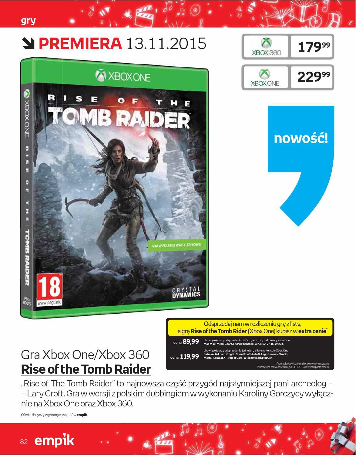 Gazetka promocyjna empik str. 82