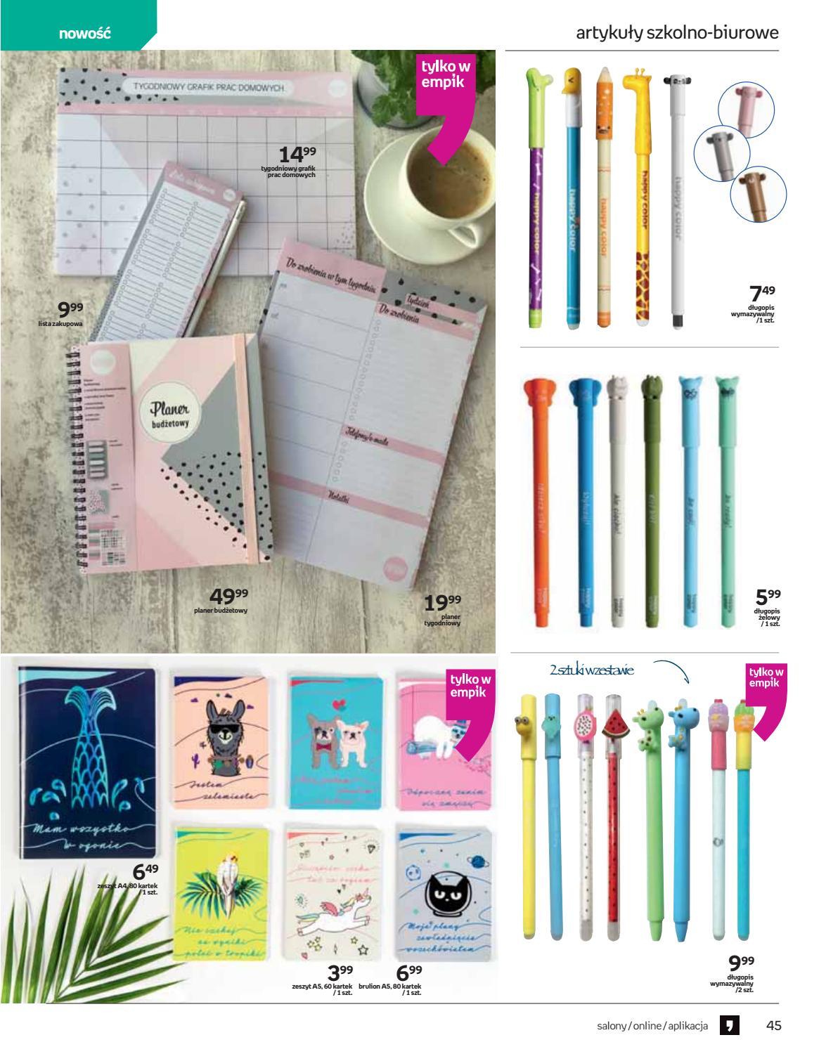 Gazetka promocyjna empik str. 45