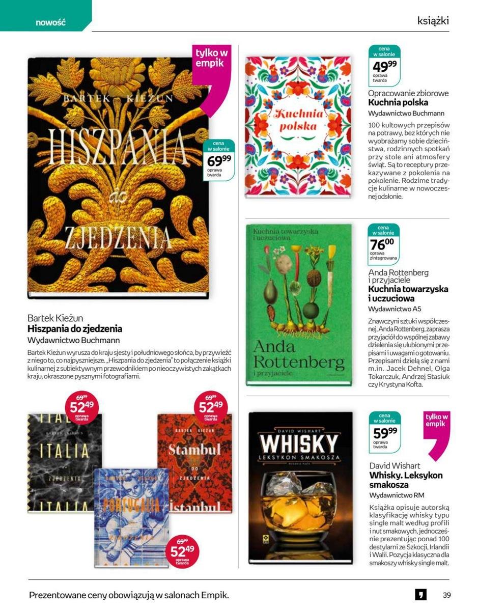 Gazetka promocyjna empik str. 39