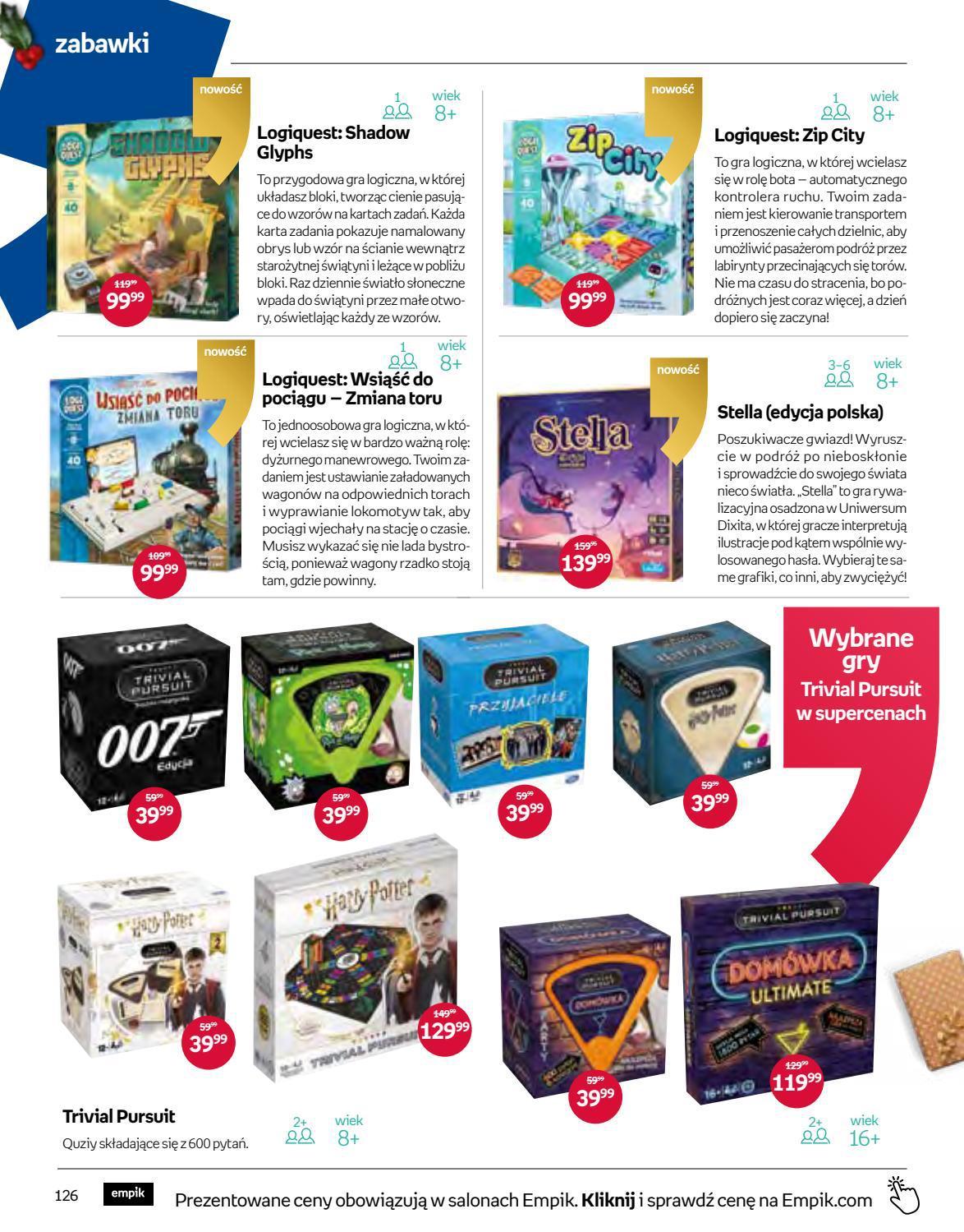 Gazetka promocyjna empik str. 126