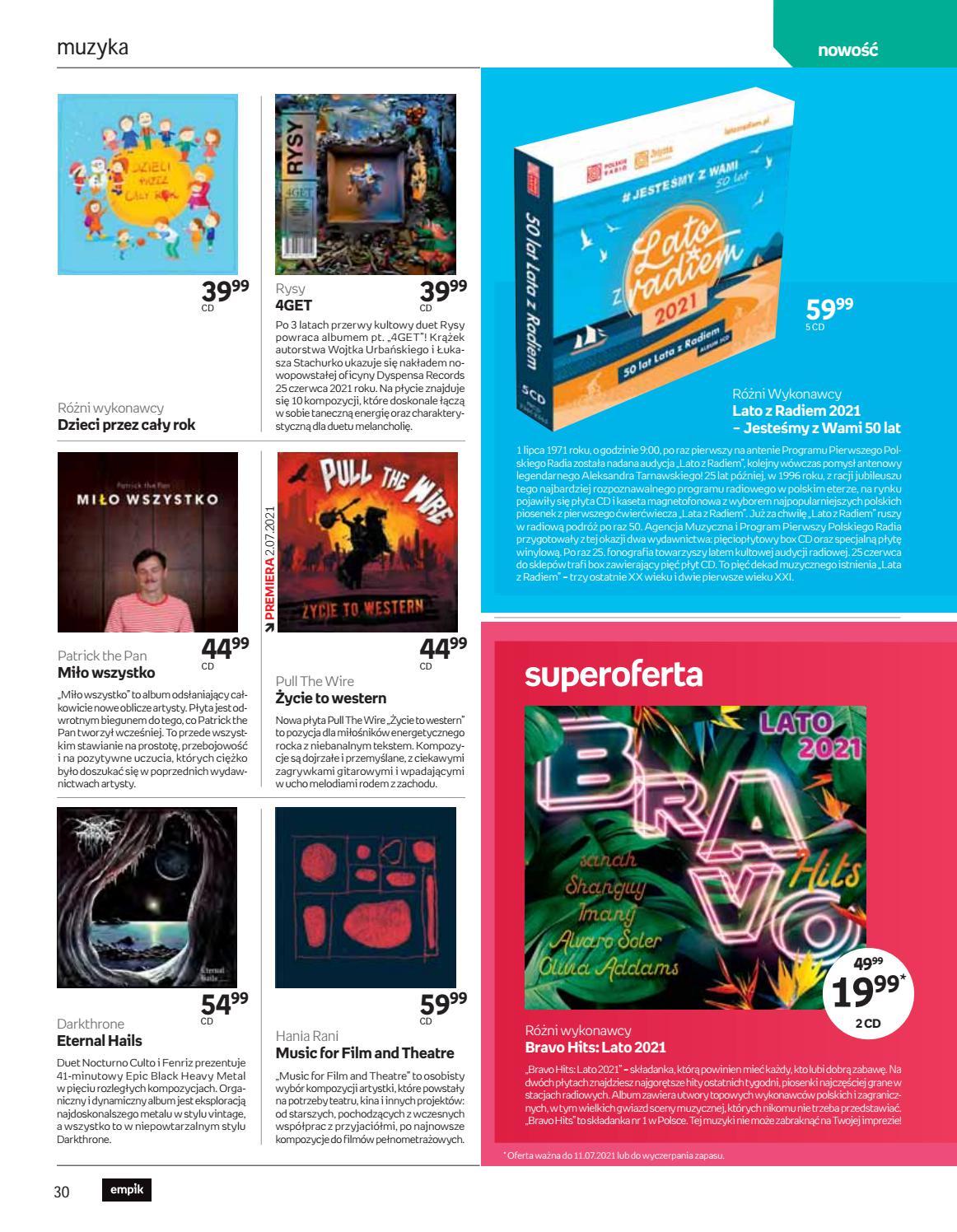Gazetka promocyjna empik str. 30
