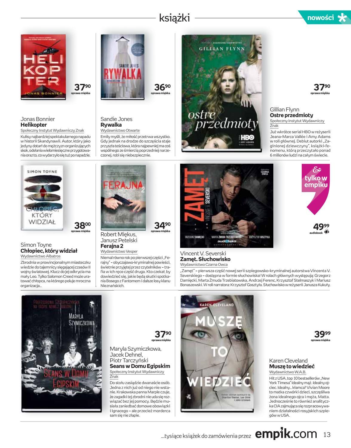 Gazetka promocyjna empik str. 13
