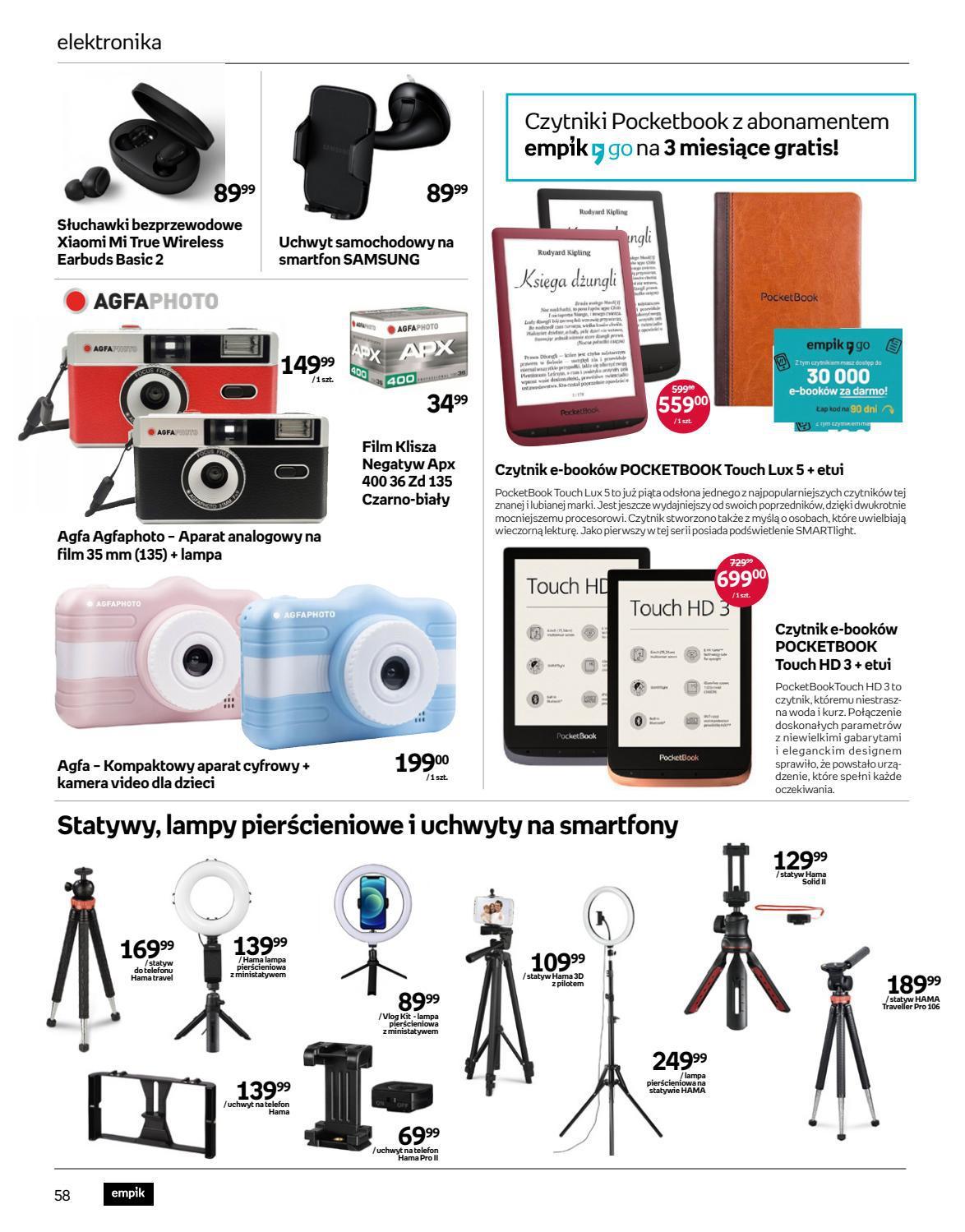 Gazetka promocyjna empik str. 58