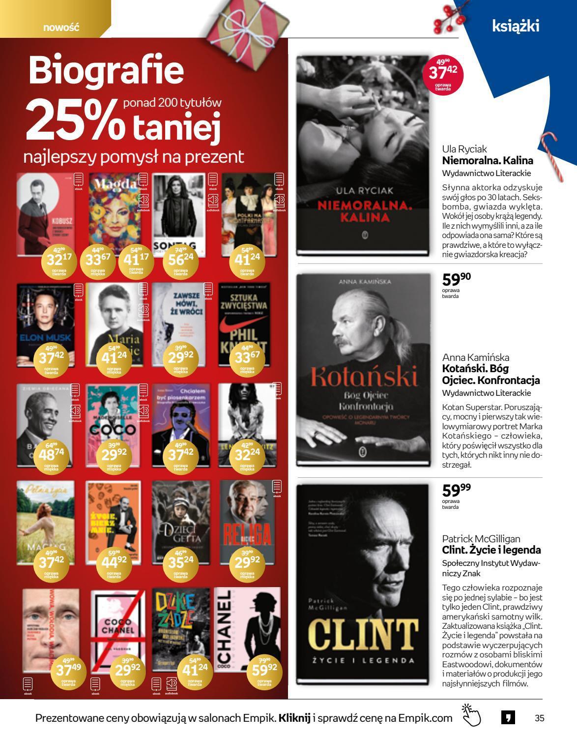 Gazetka promocyjna empik str. 35
