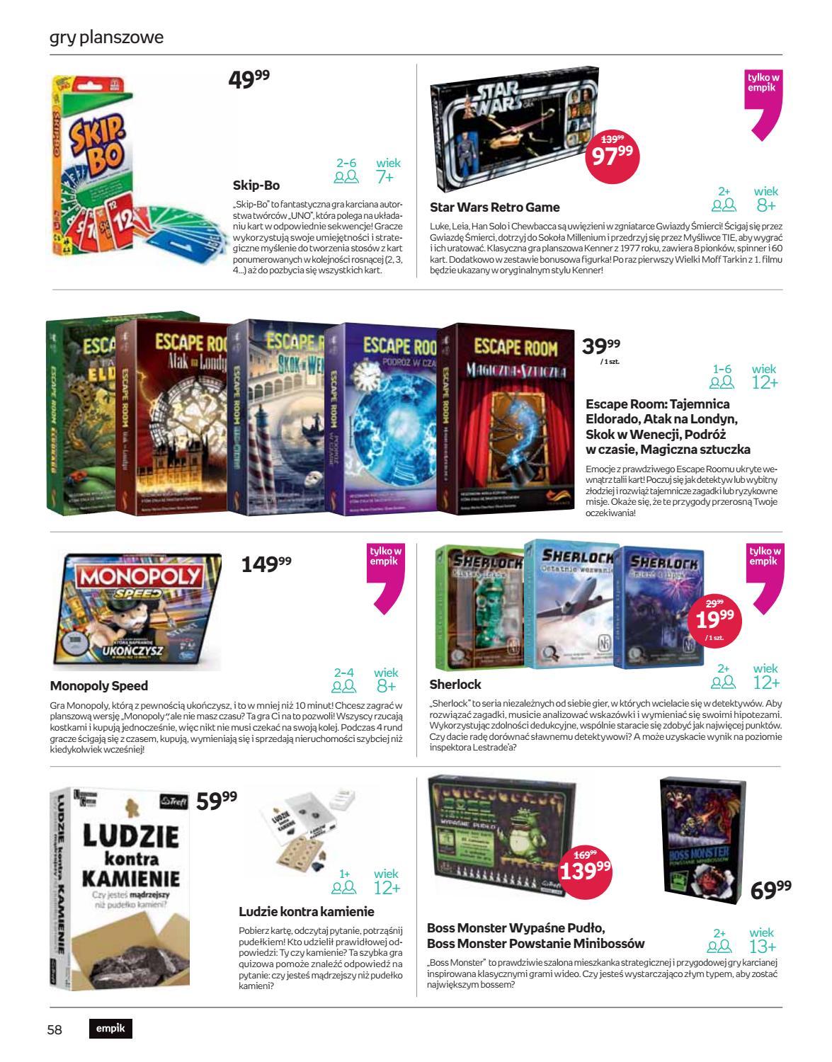 Gazetka promocyjna empik str. 58