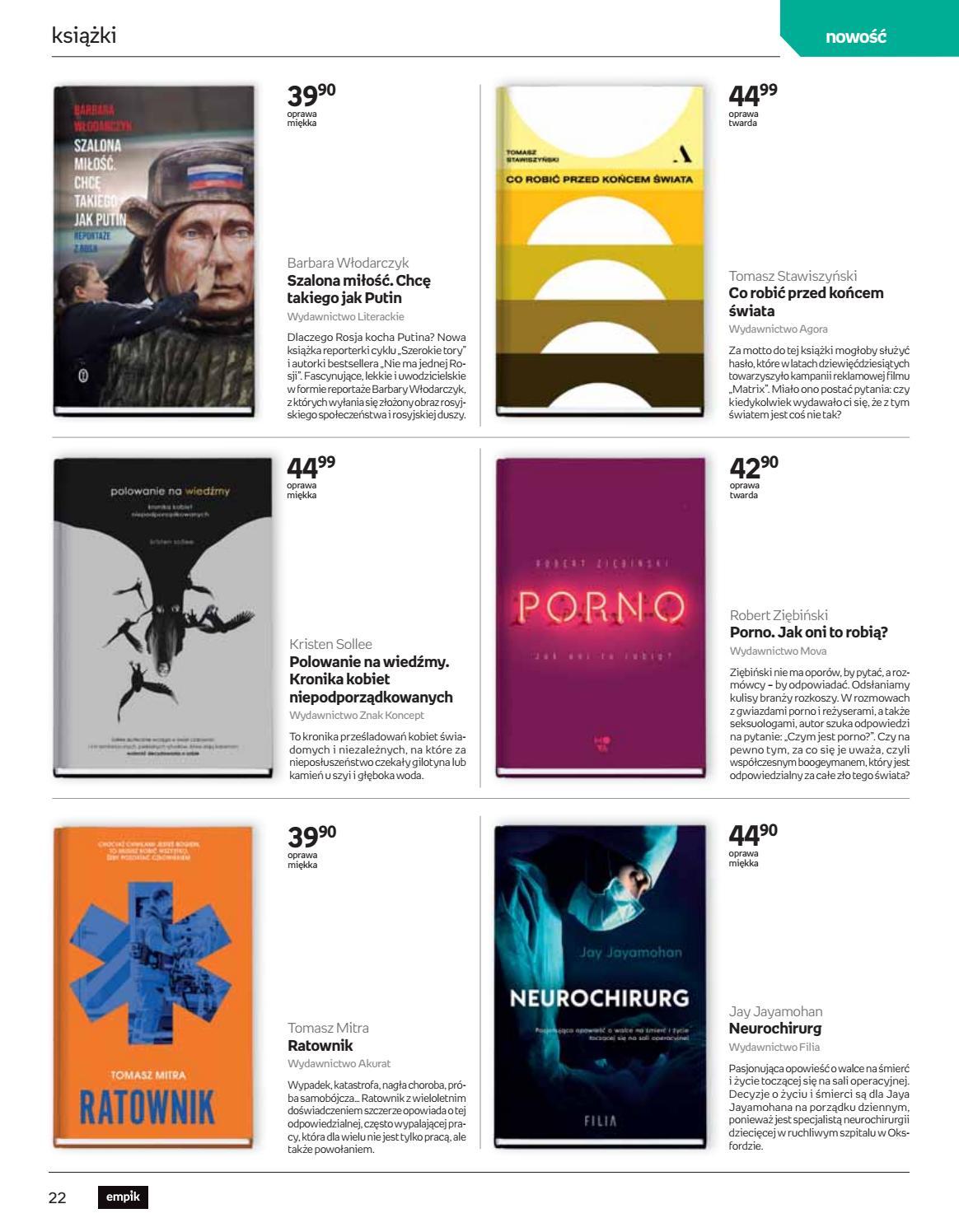 Gazetka promocyjna empik str. 22