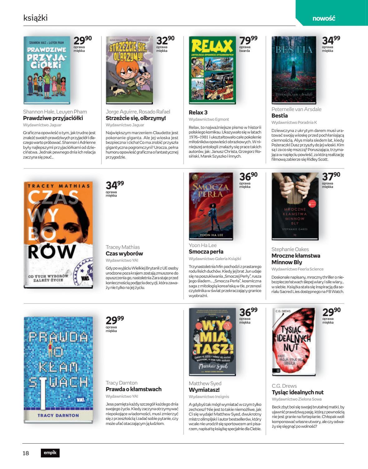 Gazetka promocyjna empik str. 18