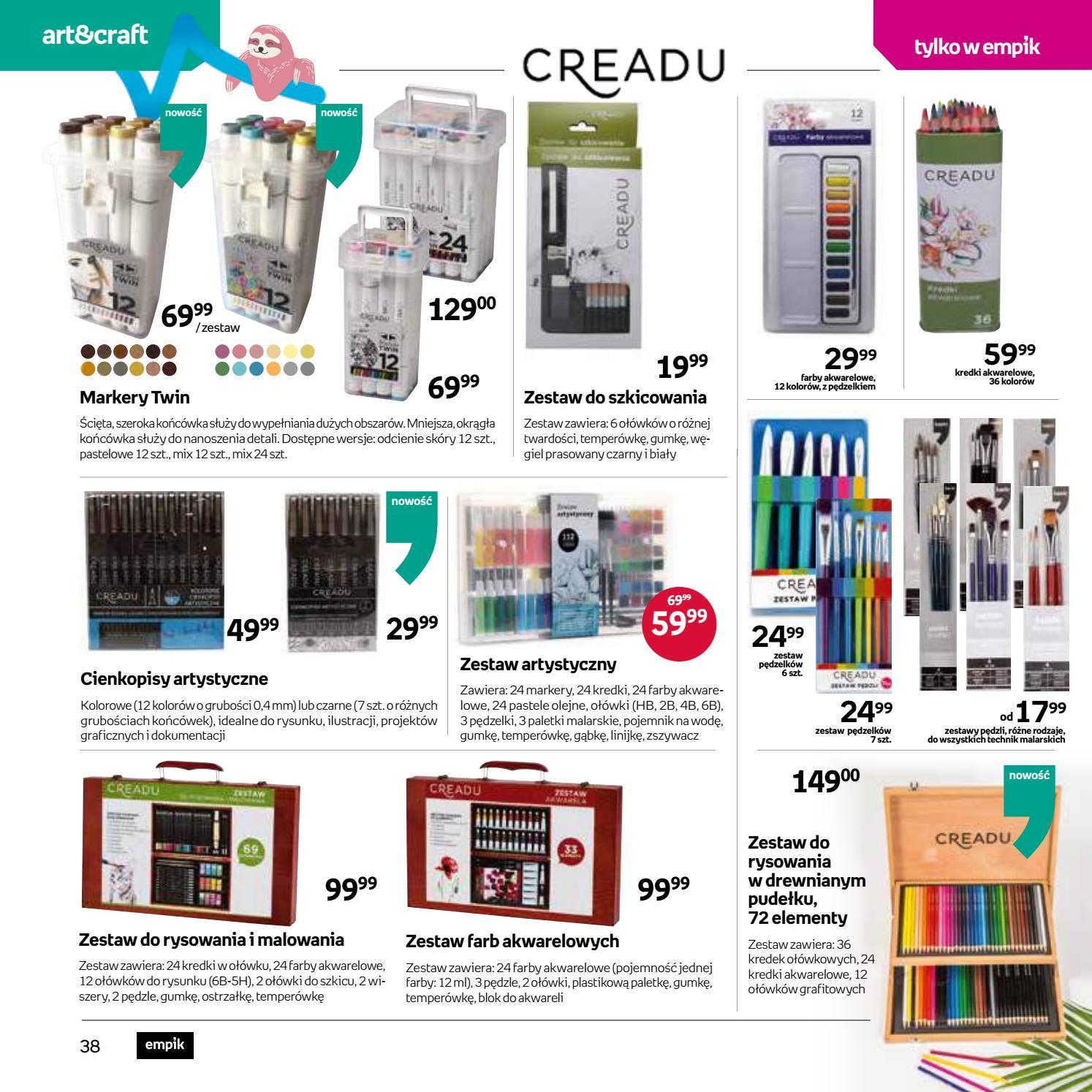 Gazetka promocyjna empik str. 38