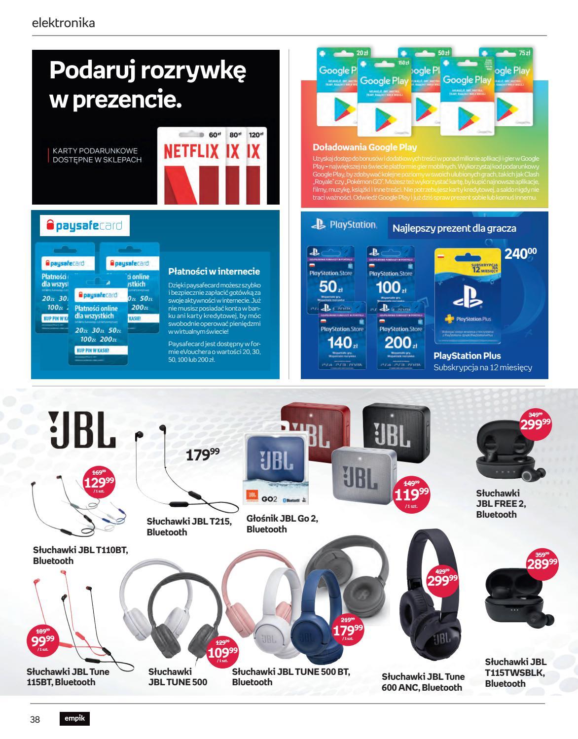 Gazetka promocyjna empik str. 38