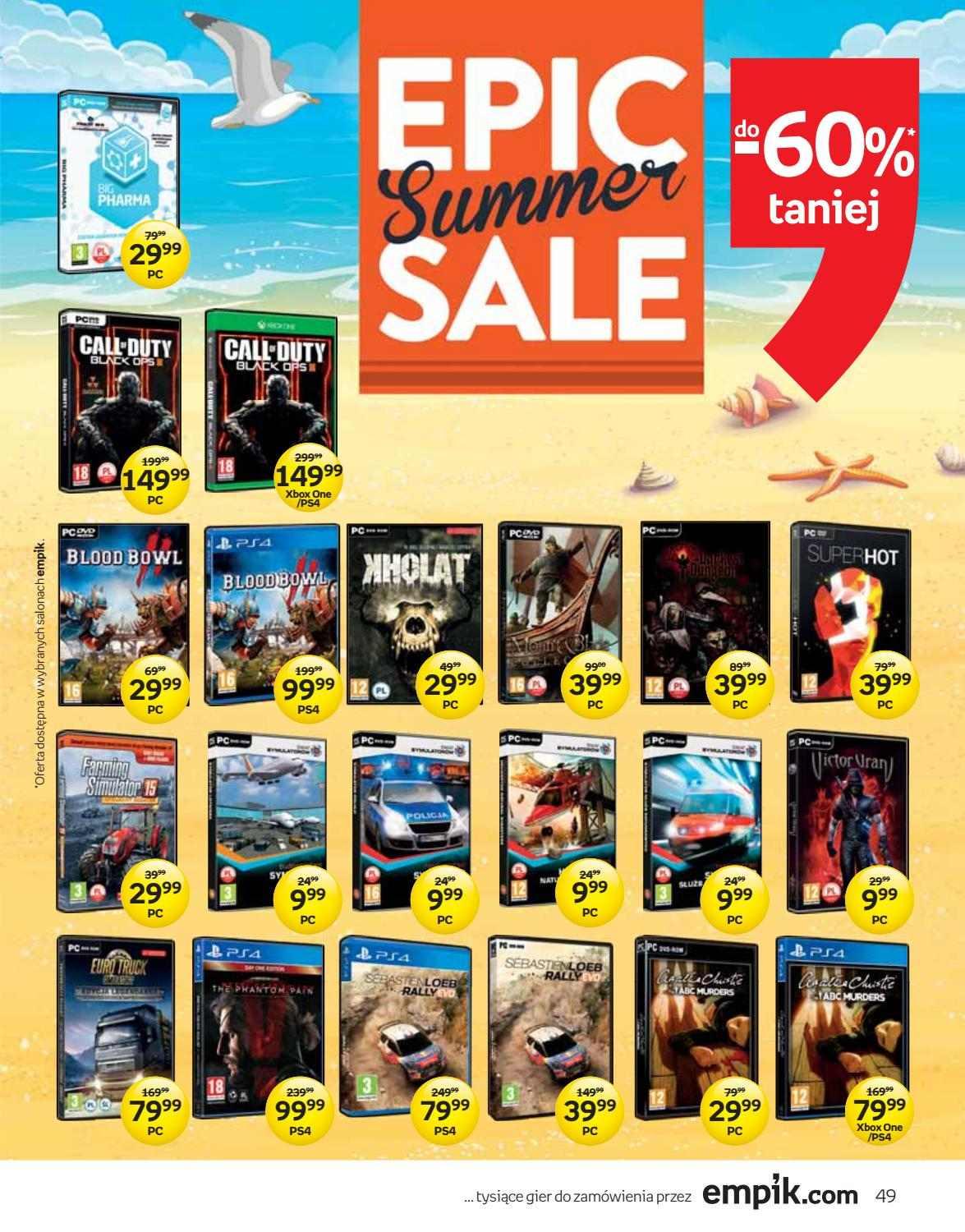 Gazetka promocyjna empik str. 49