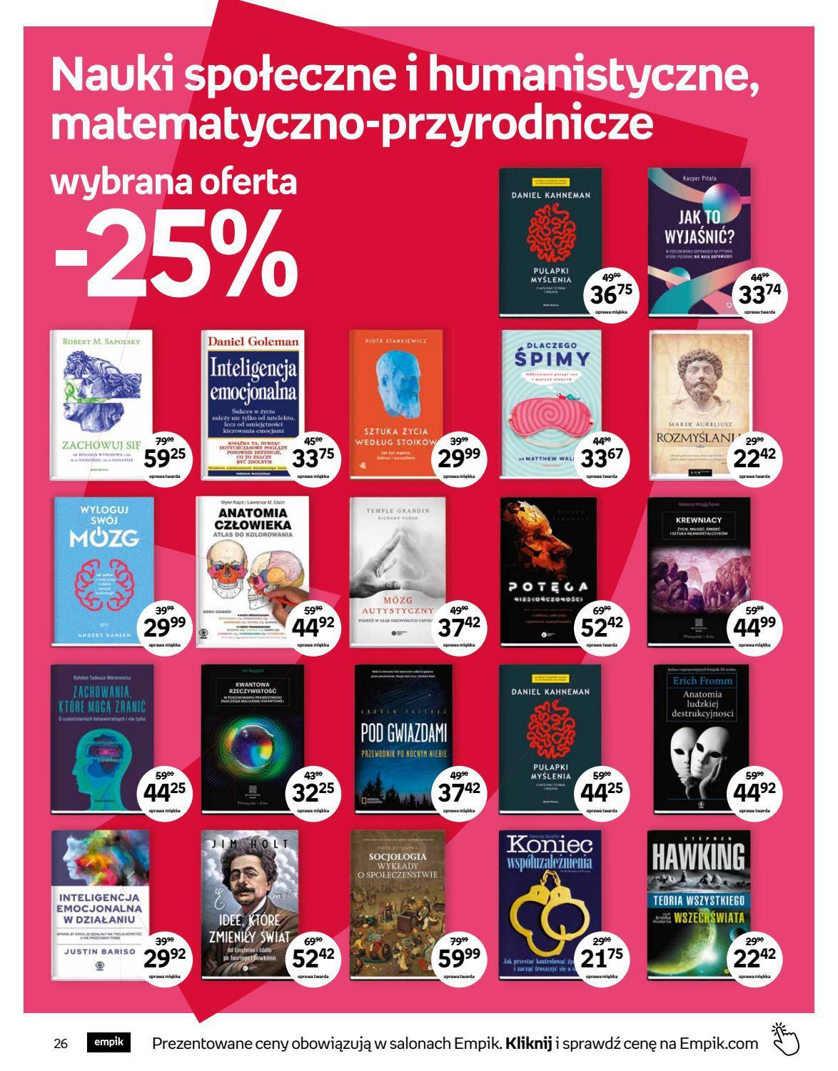 Gazetka promocyjna empik str. 26
