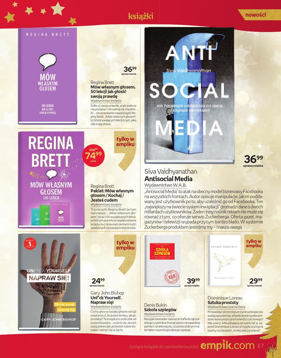 Gazetka promocyjna empik str. 27