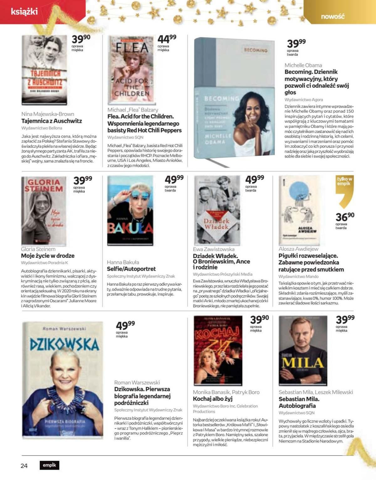 Gazetka promocyjna empik str. 24