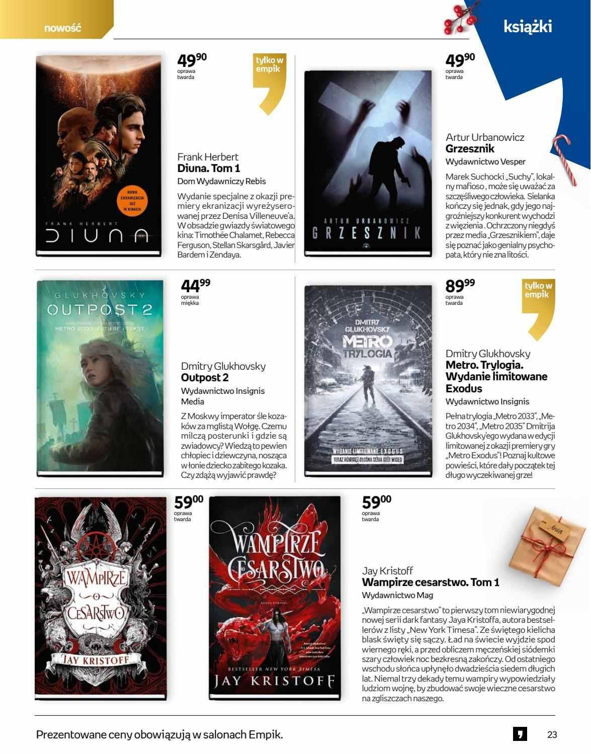 Gazetka promocyjna empik str. 25