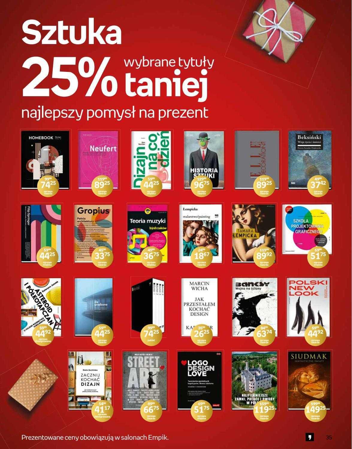 Gazetka promocyjna empik str. 37
