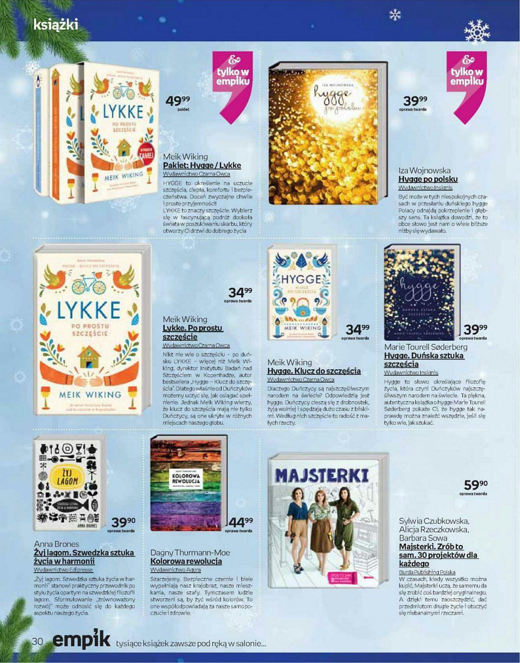 Gazetka promocyjna empik str. 30