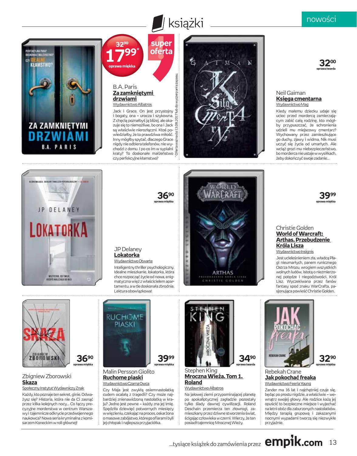 Gazetka promocyjna empik str. 13