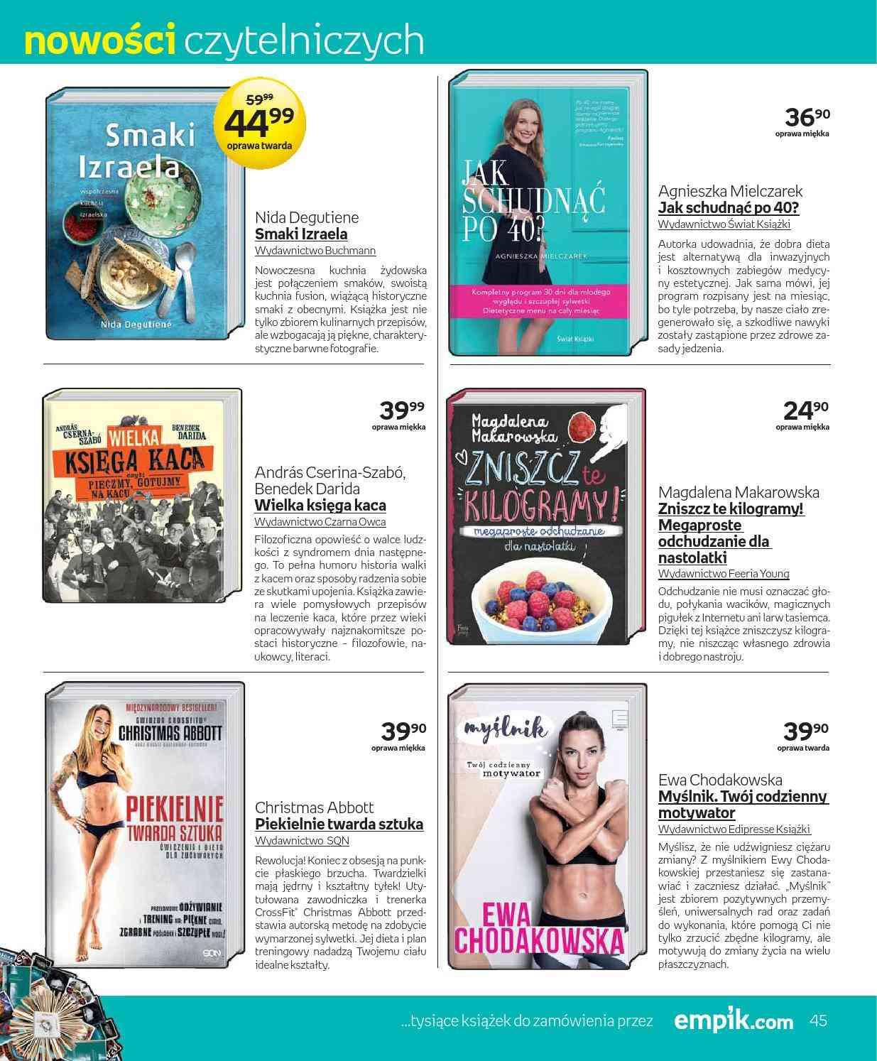 Gazetka promocyjna empik str. 45