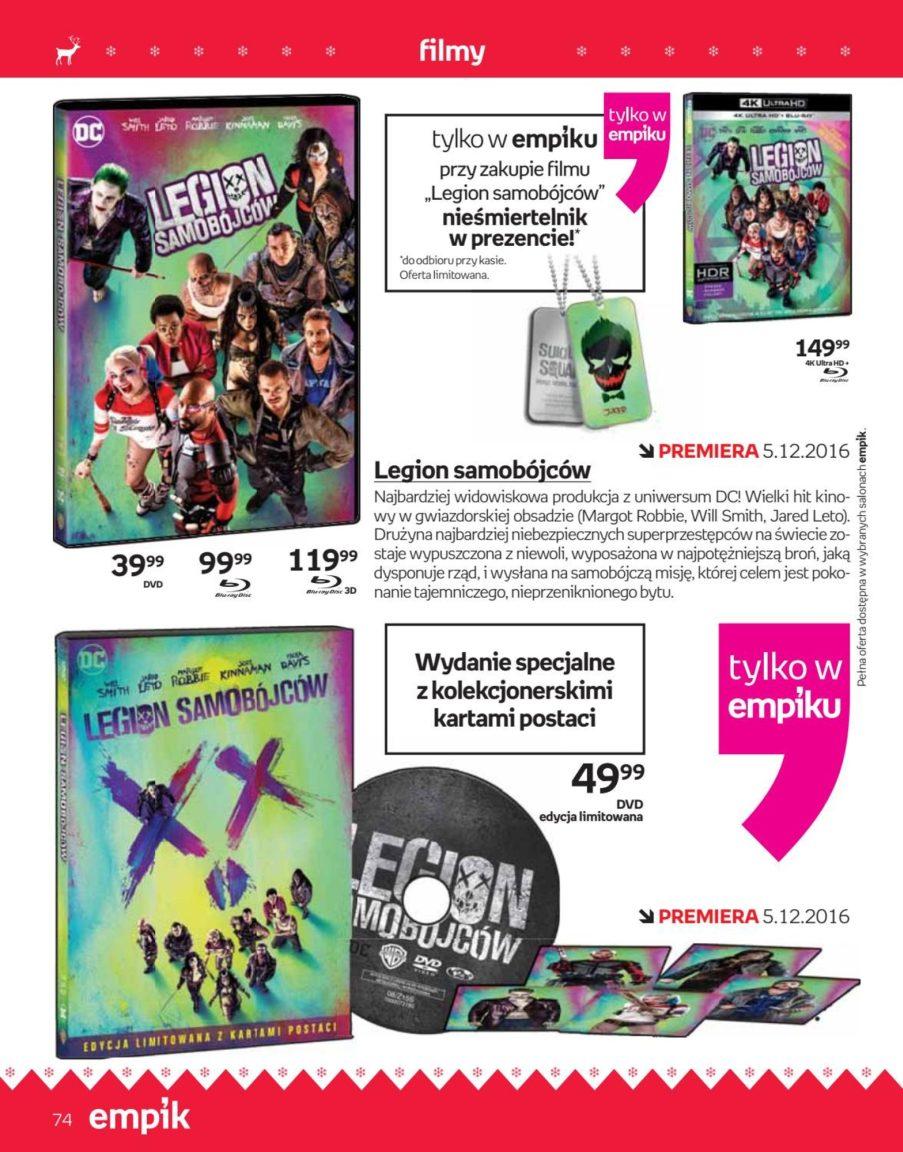 Gazetka promocyjna empik str. 74