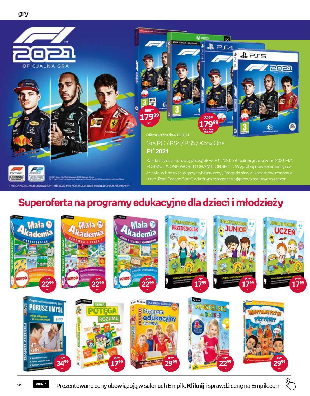 Gazetka promocyjna empik str. 64