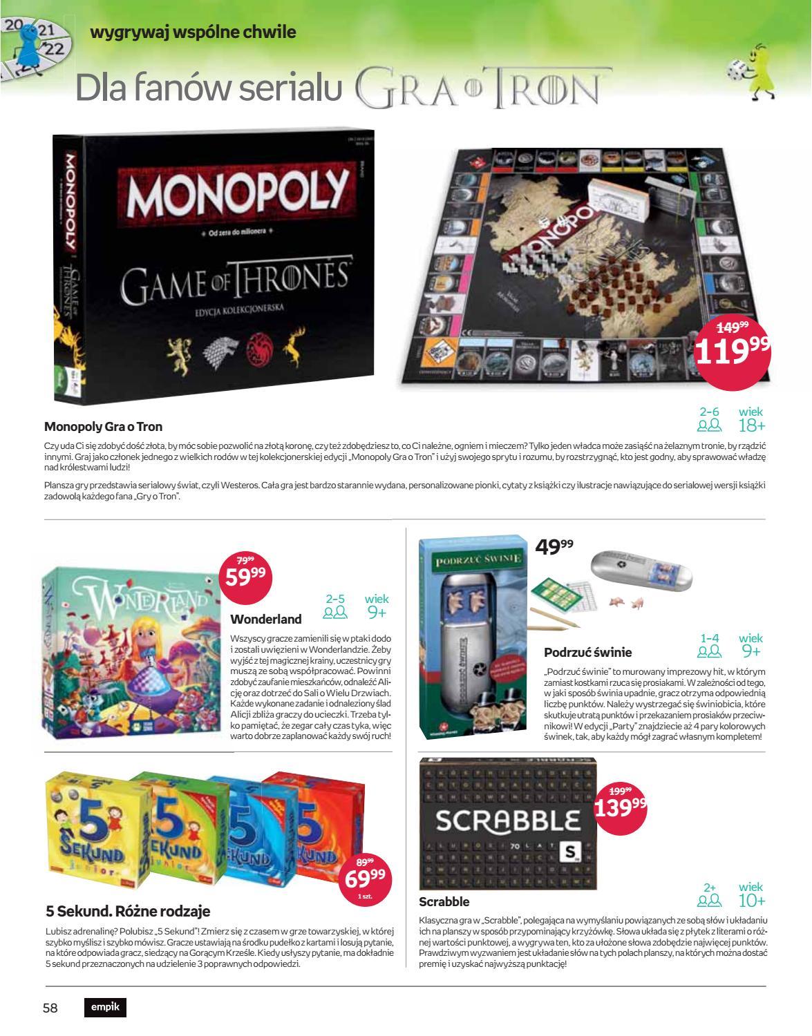Gazetka promocyjna empik str. 58