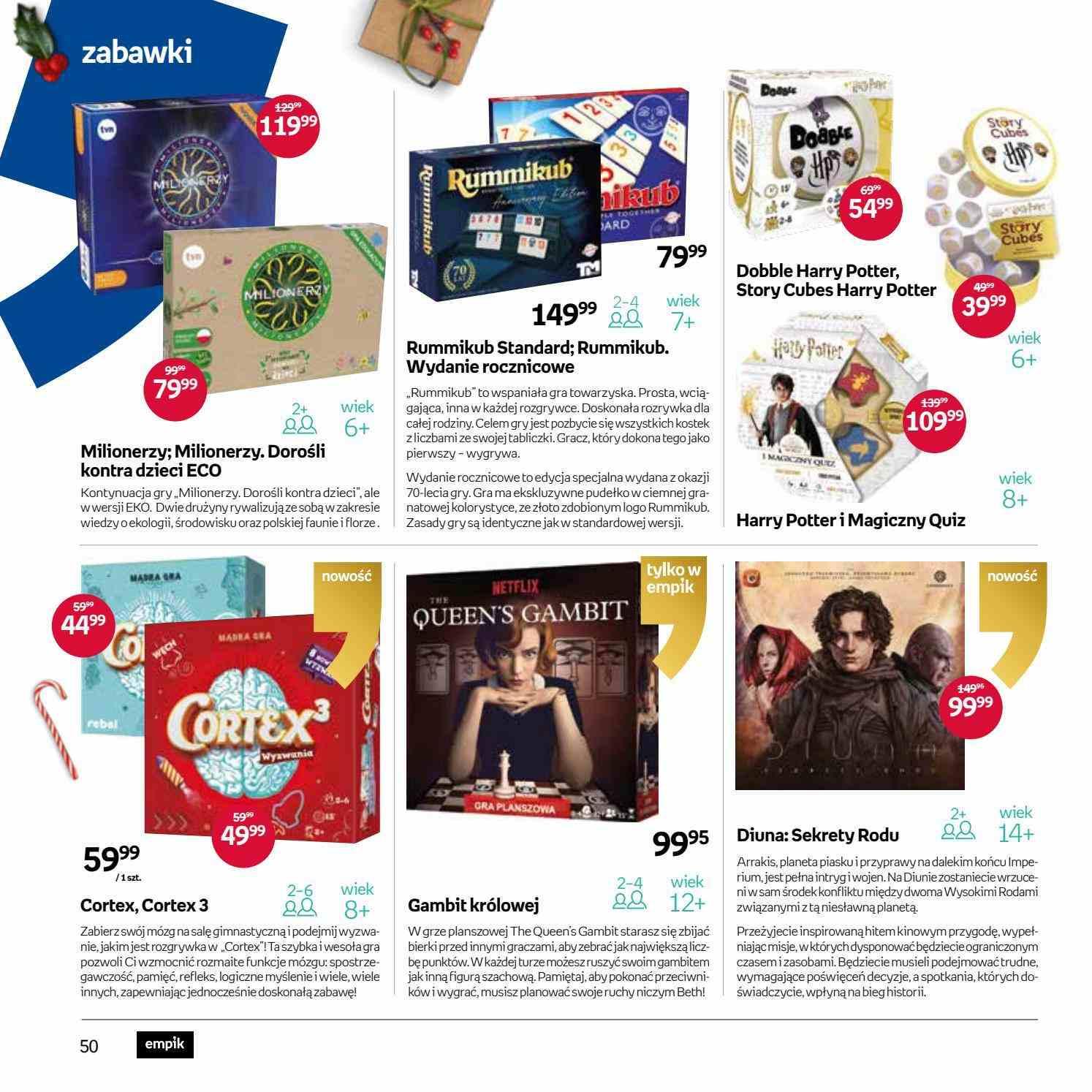 Gazetka promocyjna empik str. 50