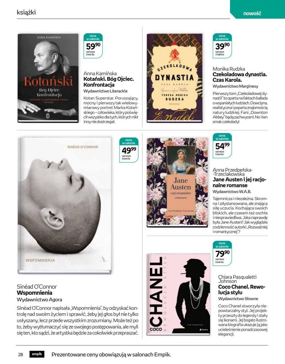 Gazetka promocyjna empik str. 28