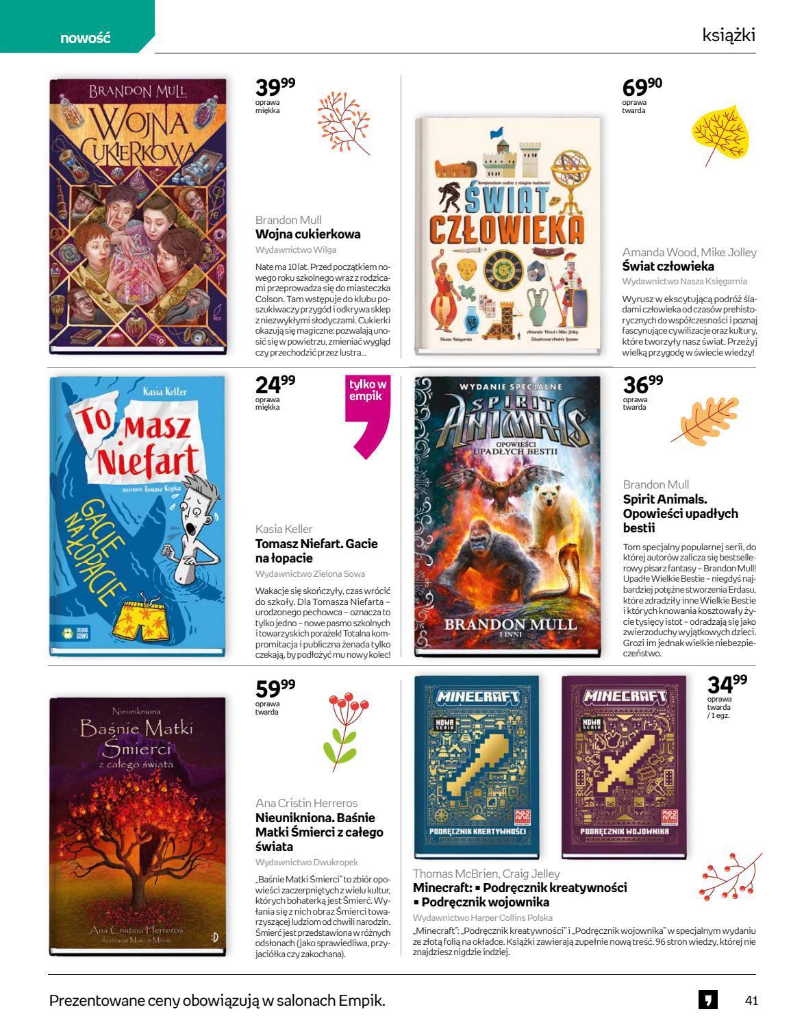 Gazetka promocyjna empik str. 41