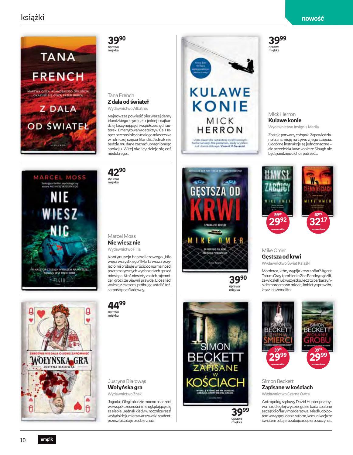 Gazetka promocyjna empik str. 10