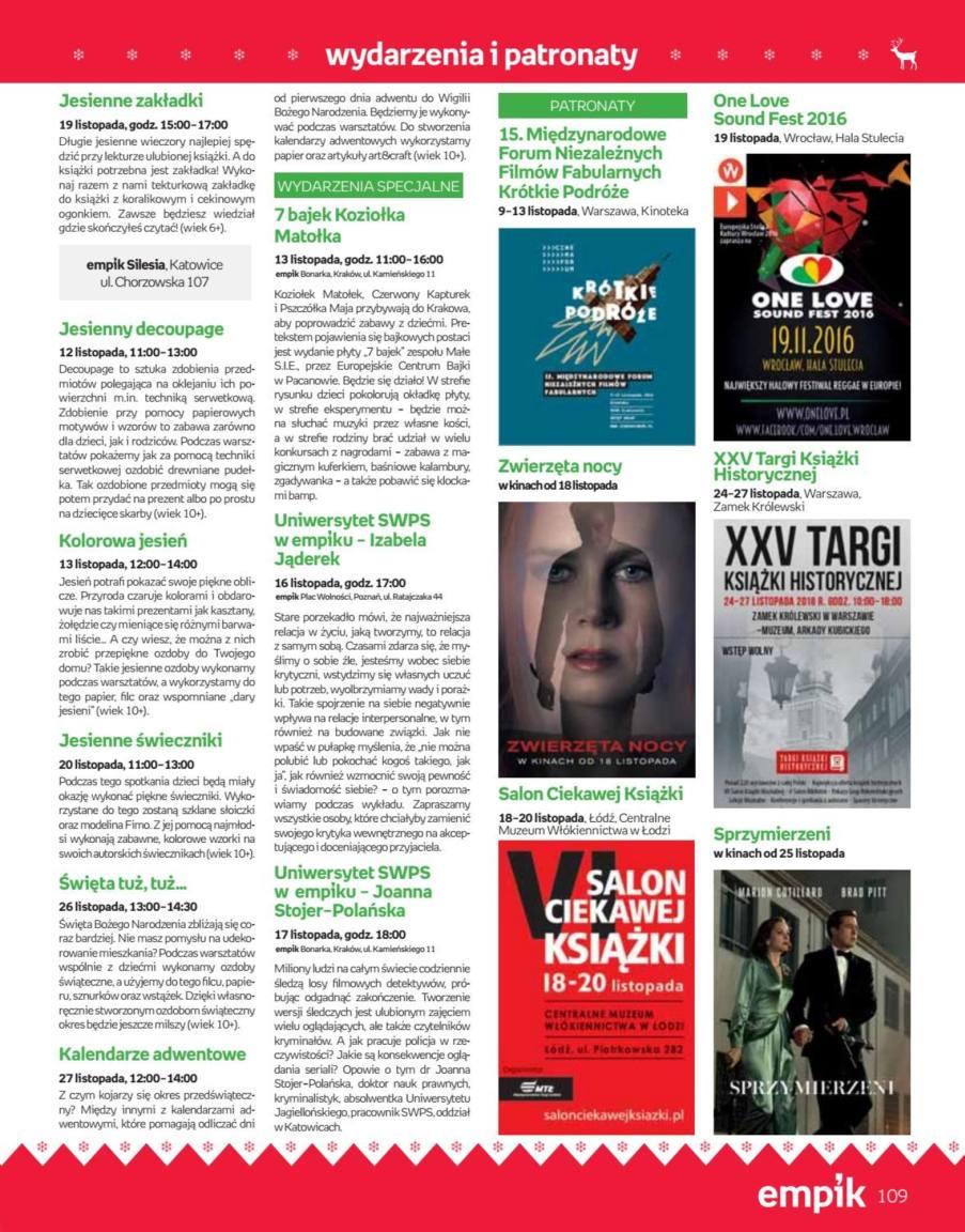 Gazetka promocyjna empik str. 109