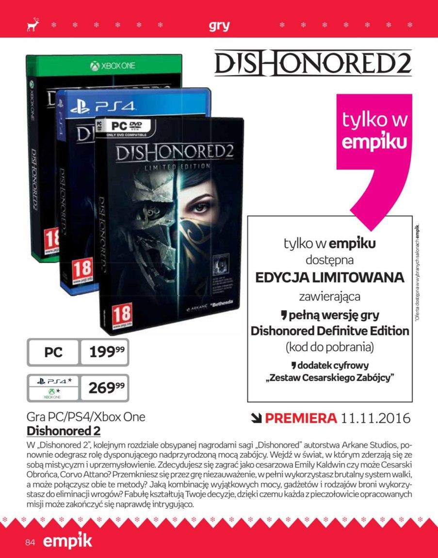 Gazetka promocyjna empik str. 84
