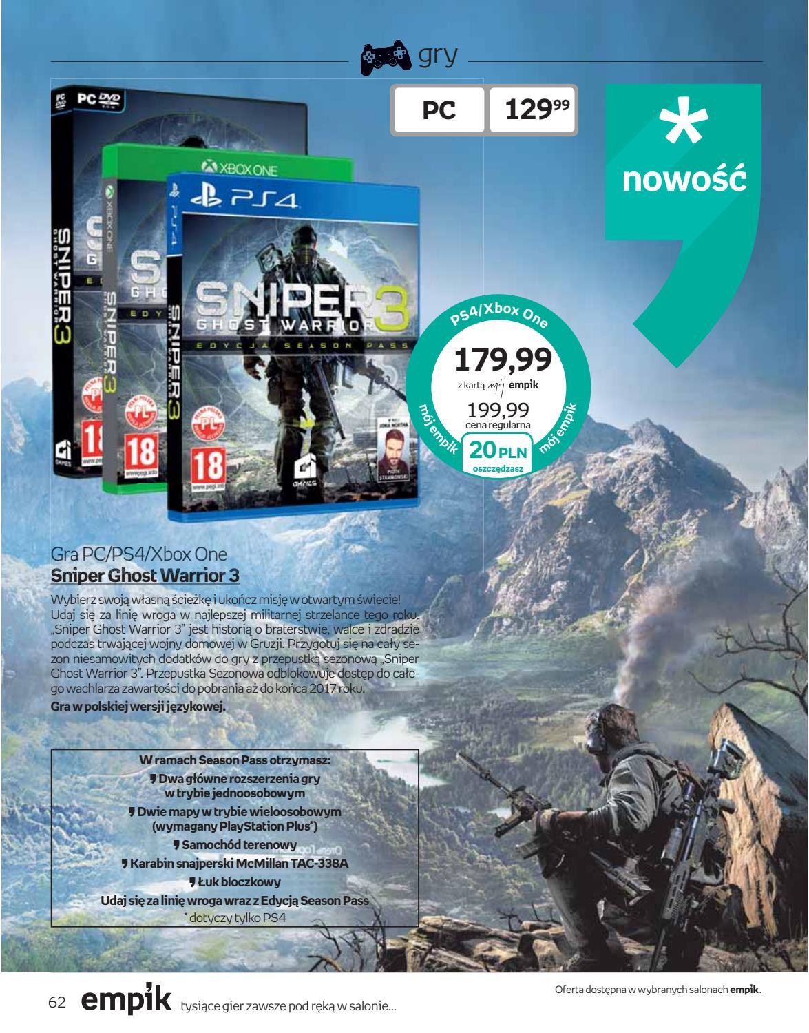 Gazetka promocyjna empik str. 62
