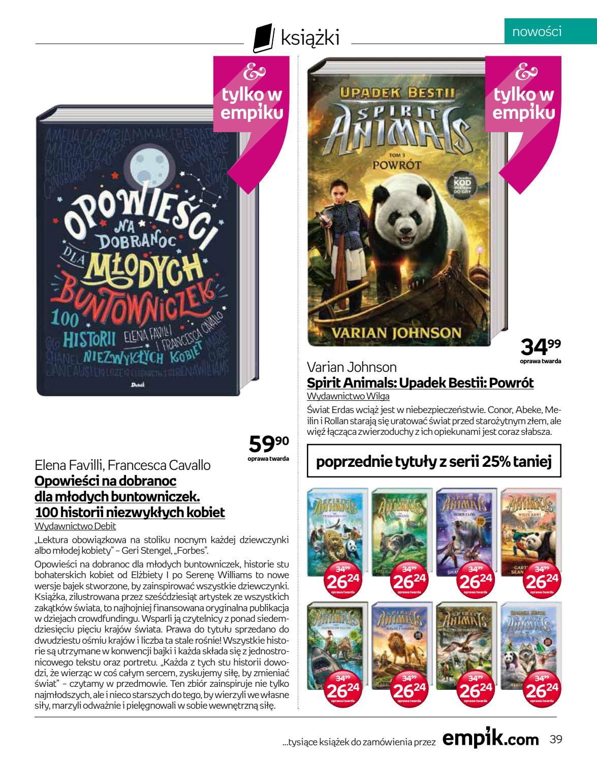 Gazetka promocyjna empik str. 39