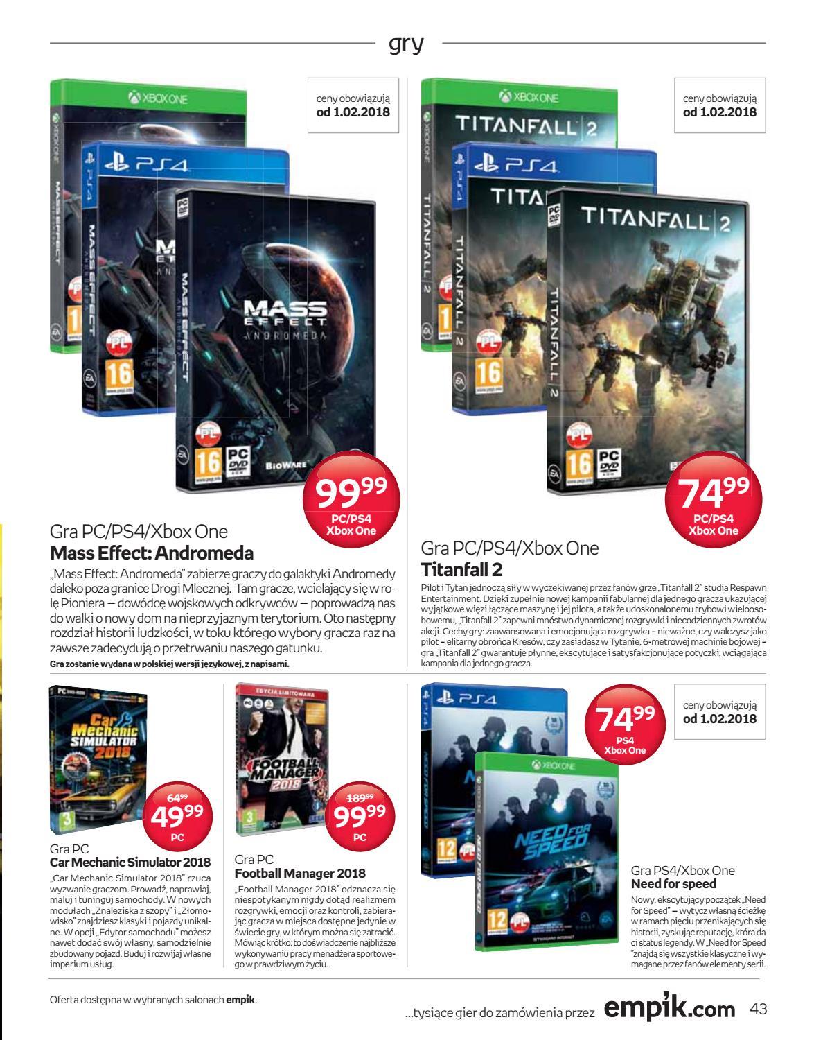Gazetka promocyjna empik str. 43