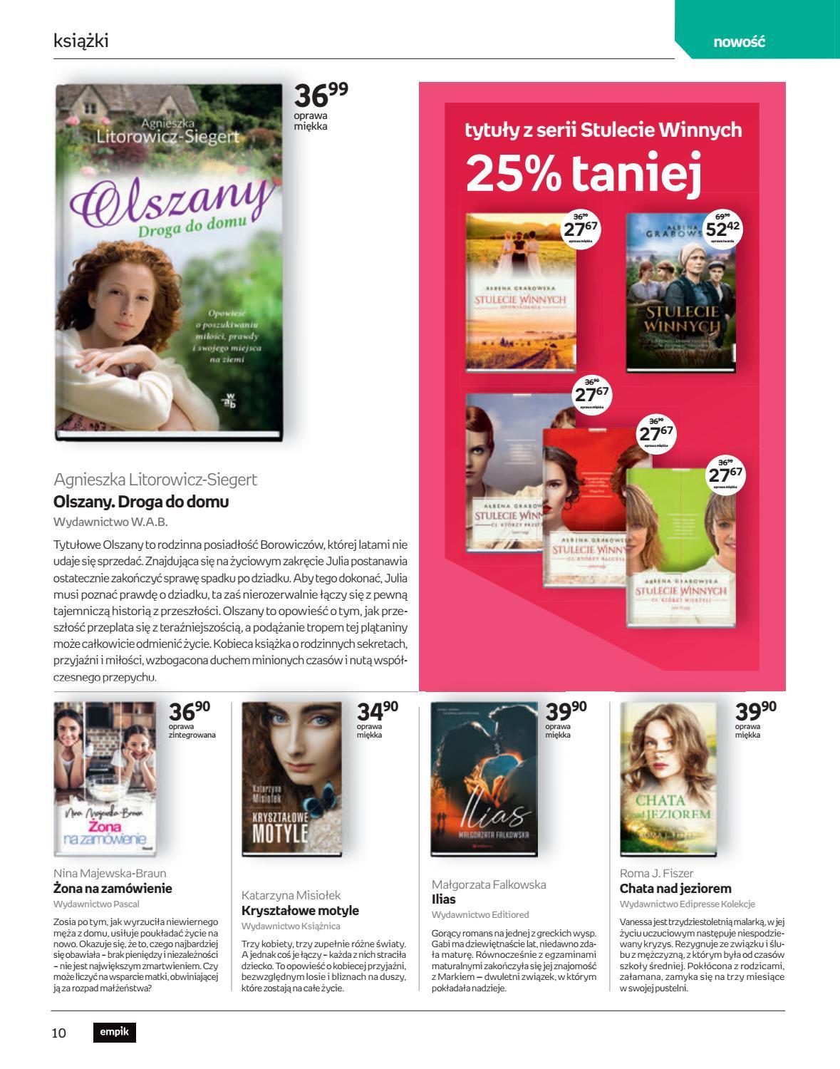 Gazetka promocyjna empik str. 10