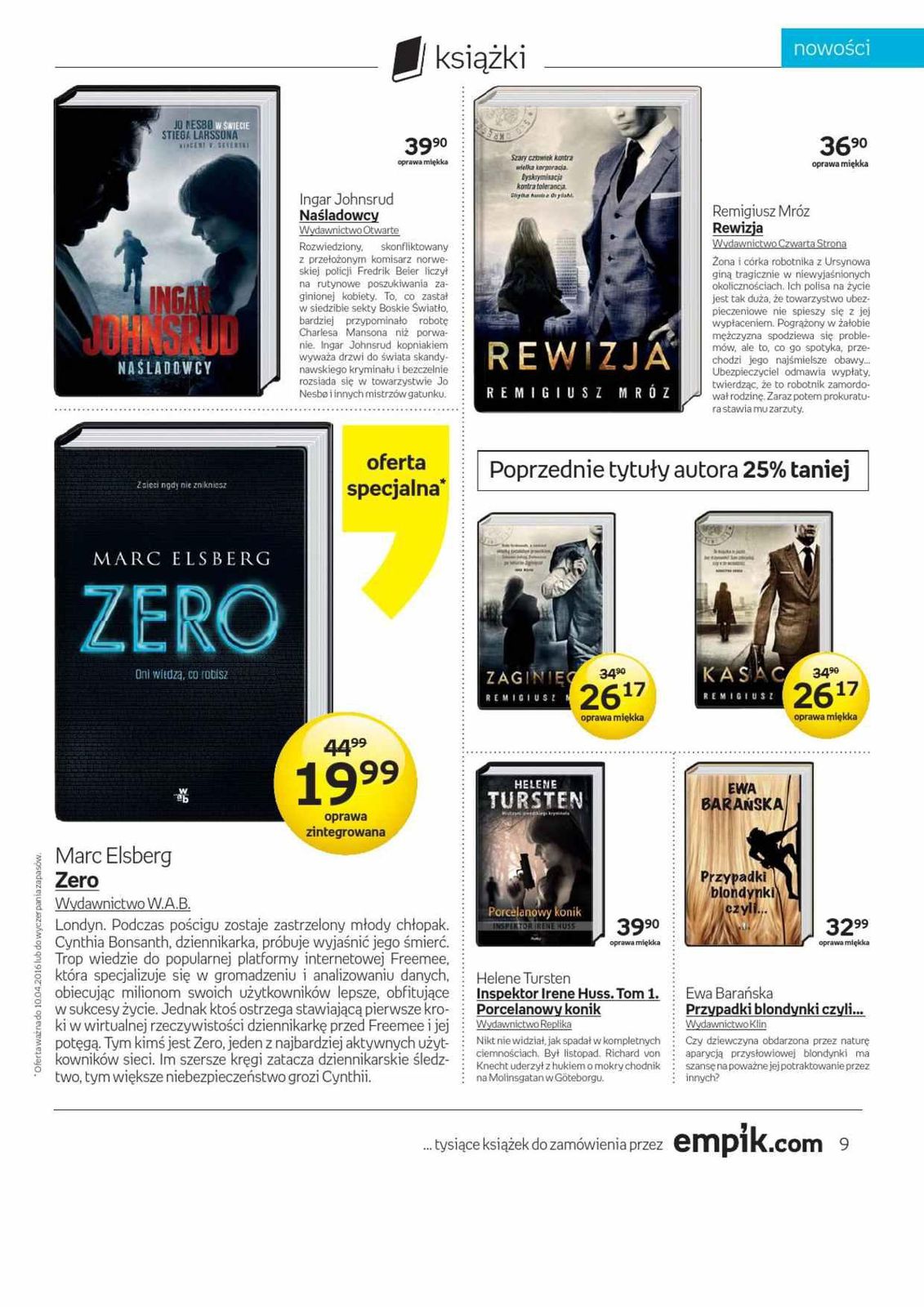 Gazetka promocyjna empik str. 9