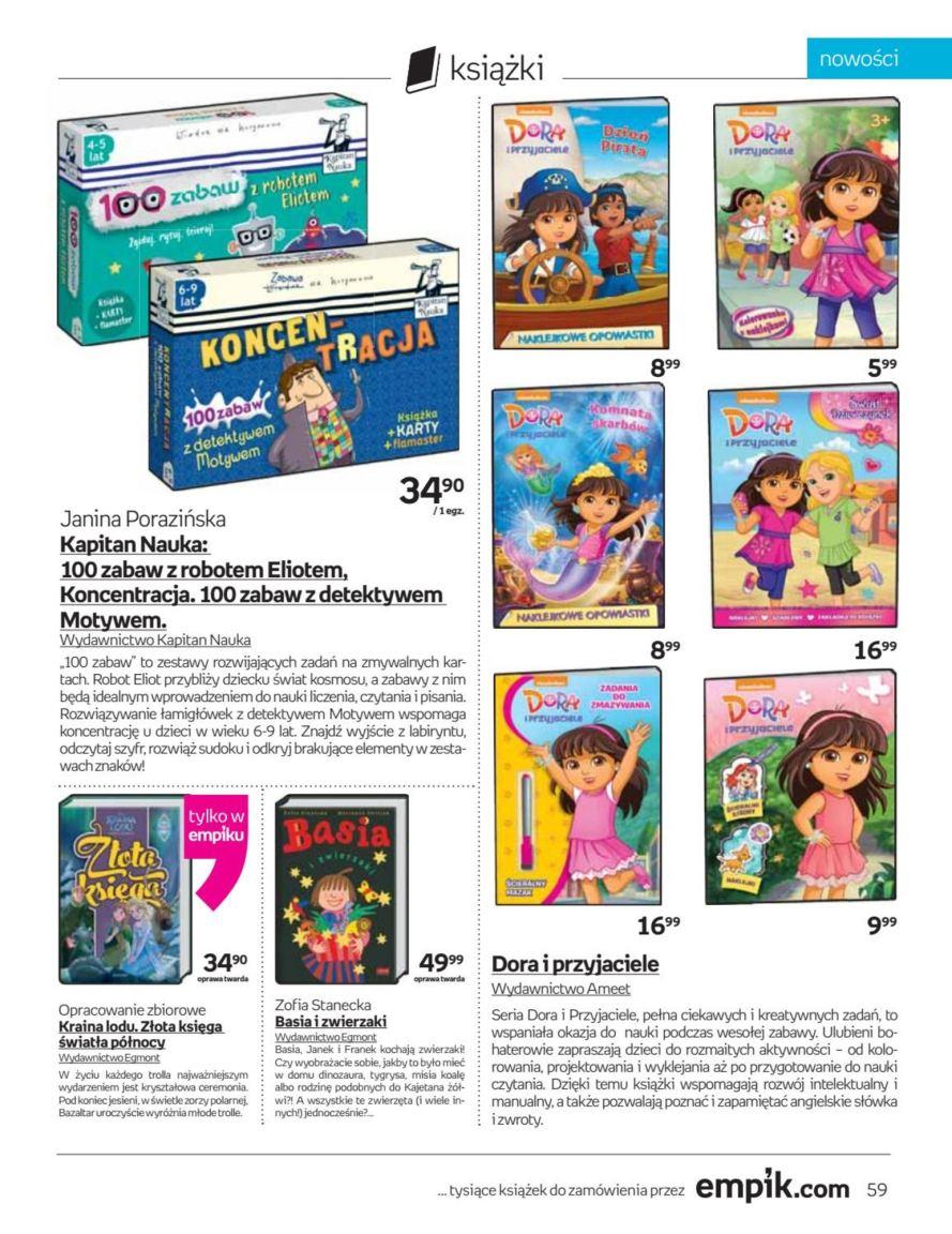 Gazetka promocyjna empik str. 59