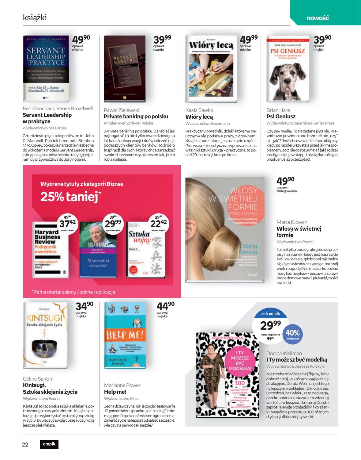 Gazetka promocyjna empik str. 22