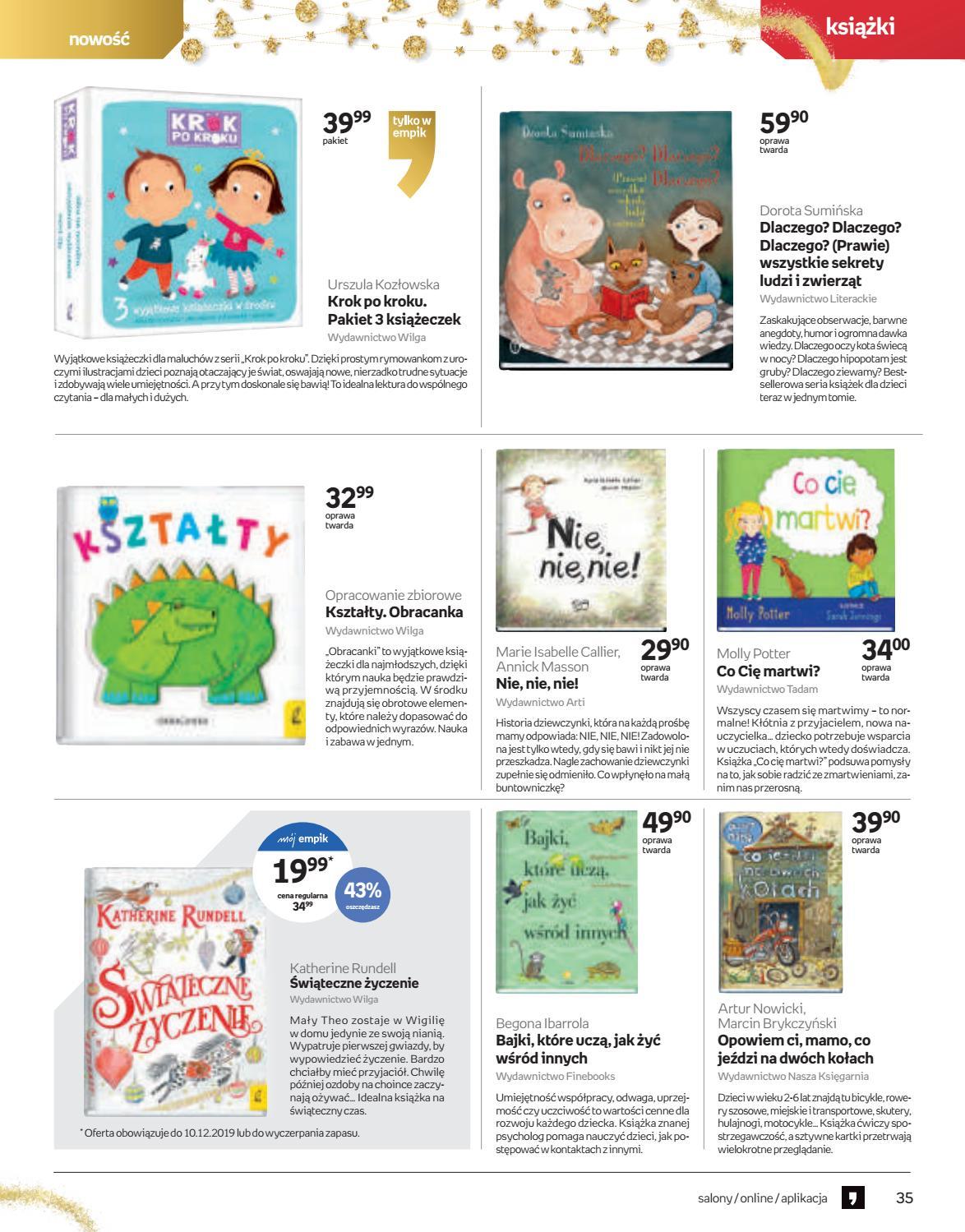 Gazetka promocyjna empik str. 35