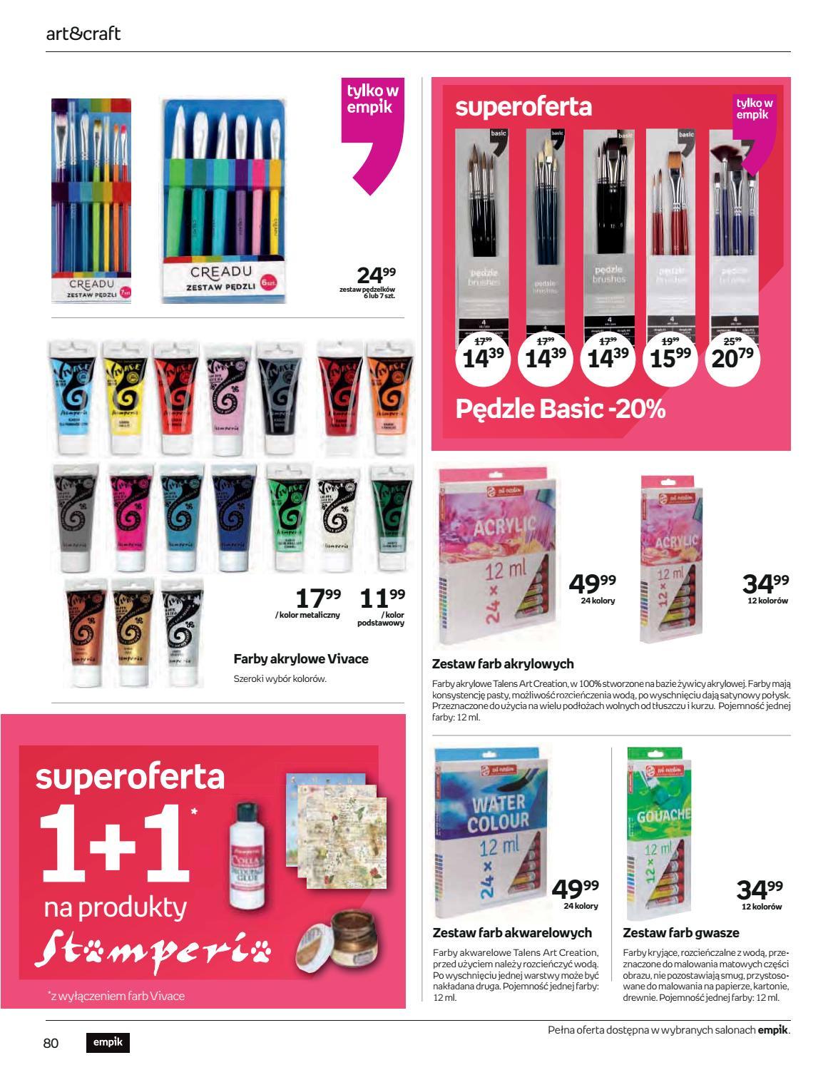 Gazetka promocyjna empik str. 80