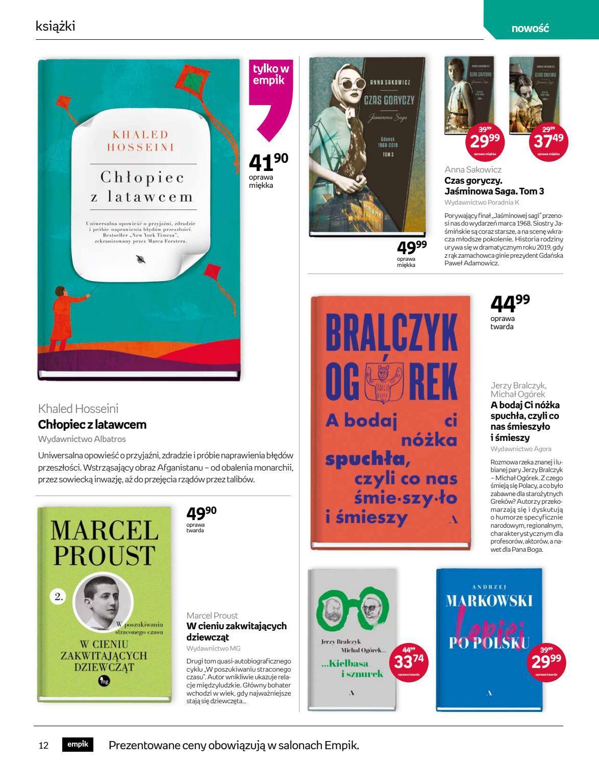 Gazetka promocyjna empik str. 12