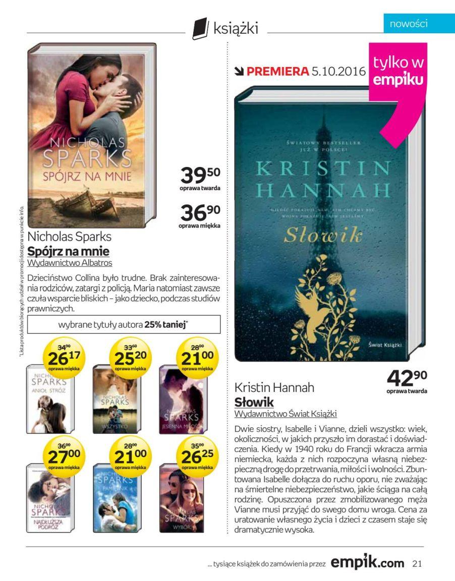 Gazetka promocyjna empik str. 21
