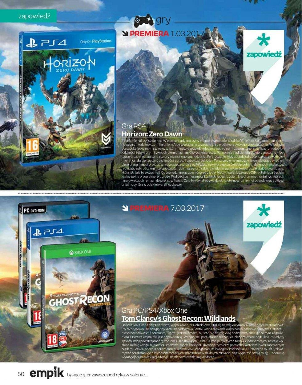 Gazetka promocyjna empik str. 50