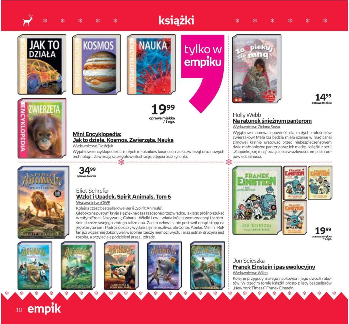 Gazetka promocyjna empik str. 10